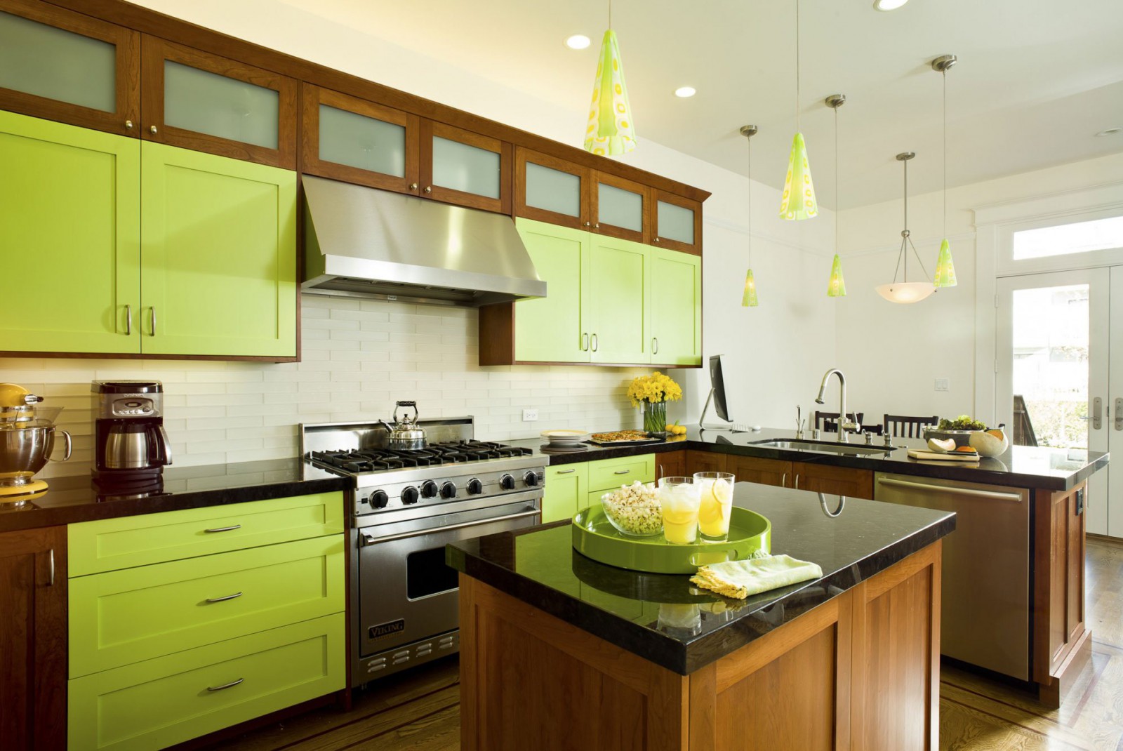 Светло Зеленая Кухня Дизайн
