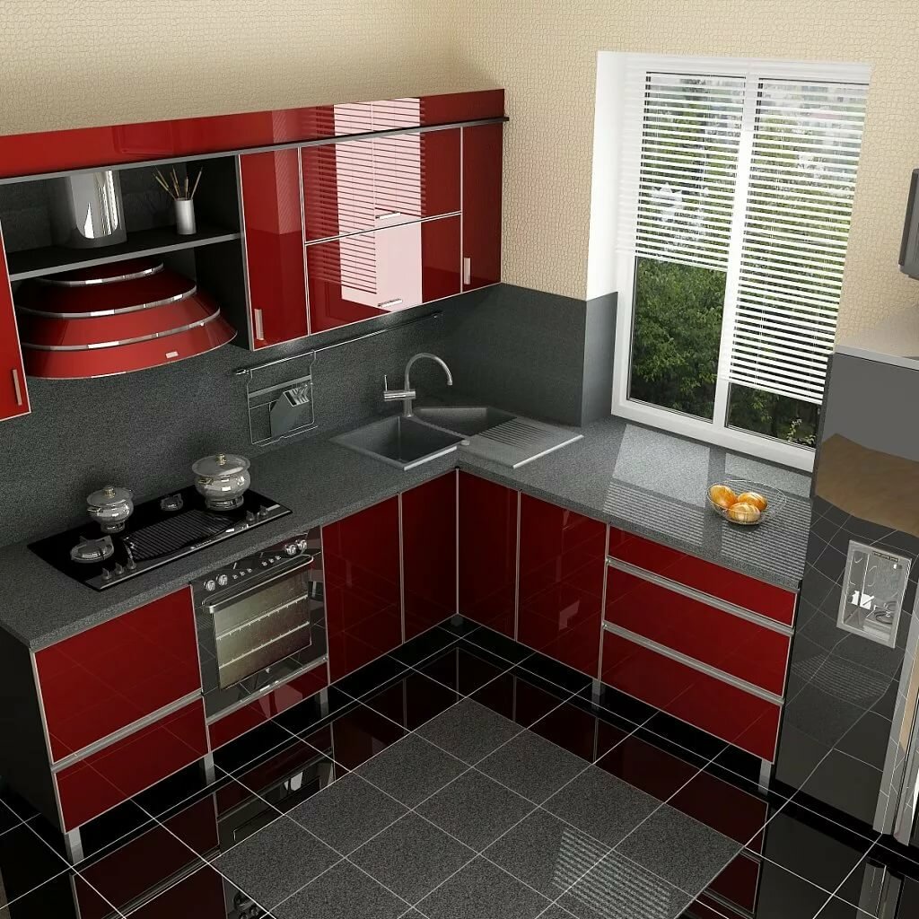 Дизайны Стандартных Кухонь