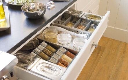 Как правильно организовать хранение в шкафчиках на кухне