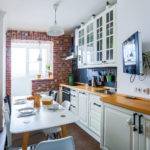 кухня совмещенная с балконом фото дизайна