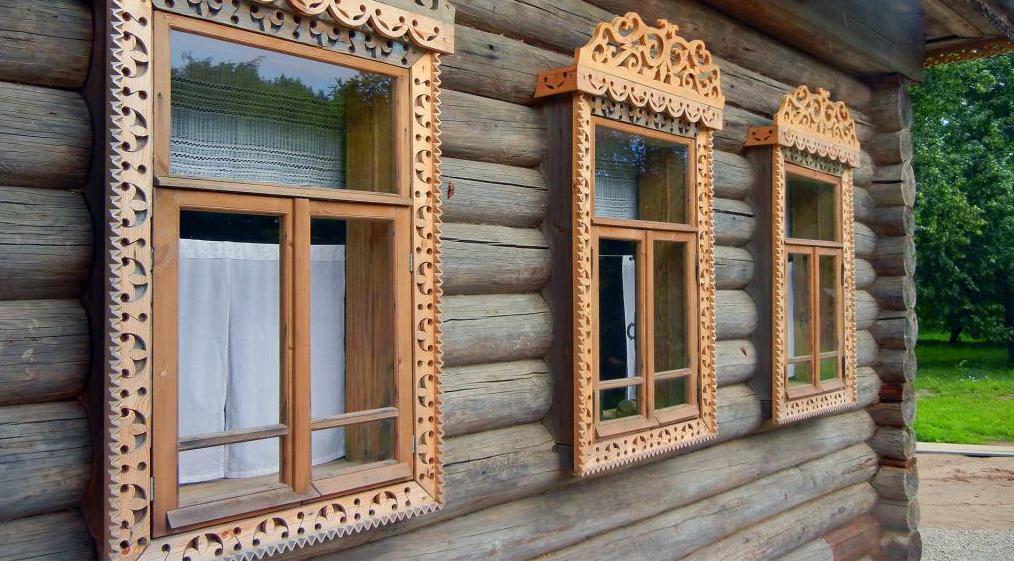 Наличники на деревянные окна