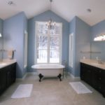 покраска стен в ванной комнате фото дизайн
