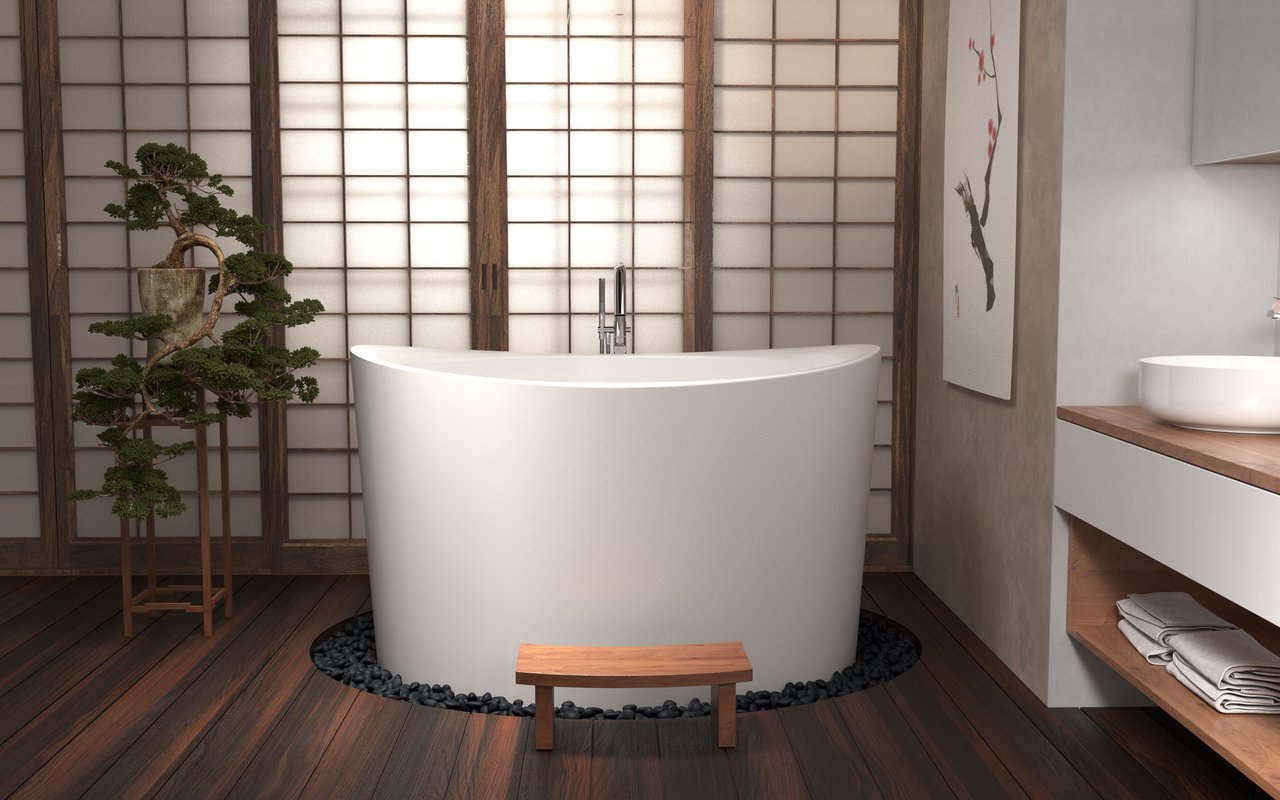 ванна в японском стиле