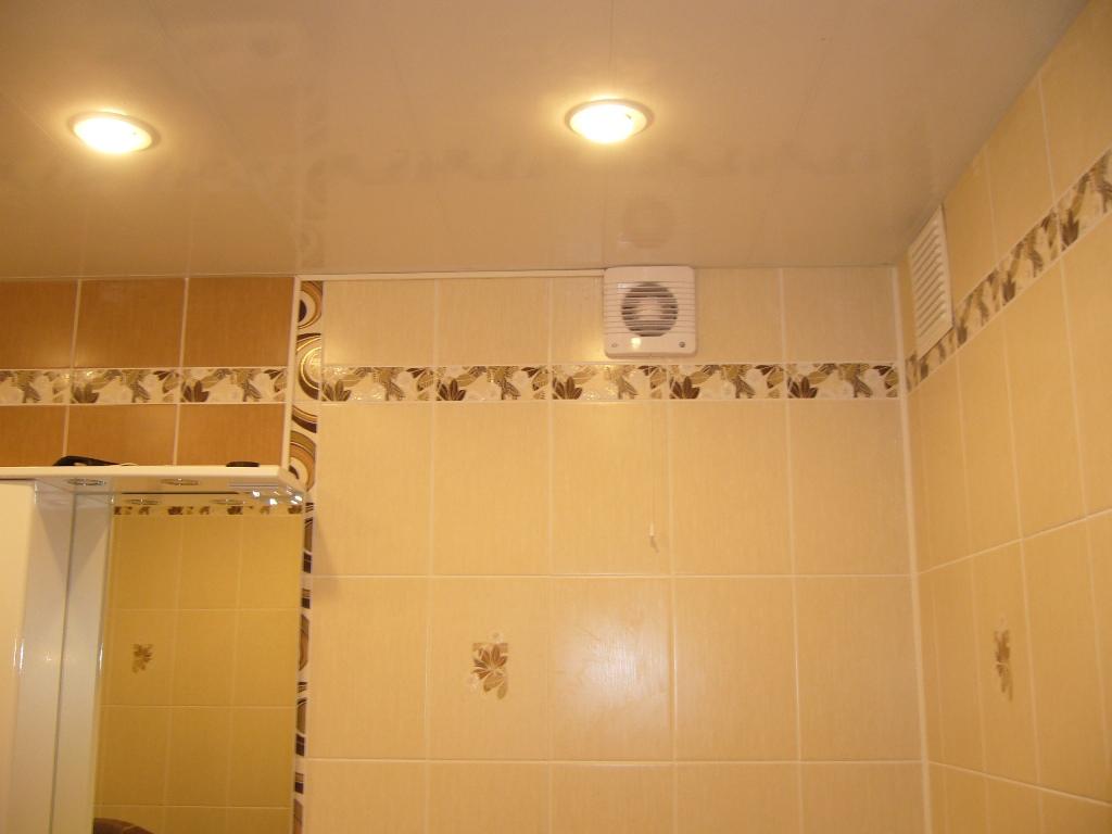 вентиляция в ванной комнате