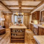 деревянная кухня кантри