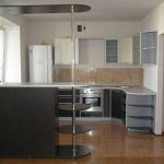 кухонная мебель серого оттенка