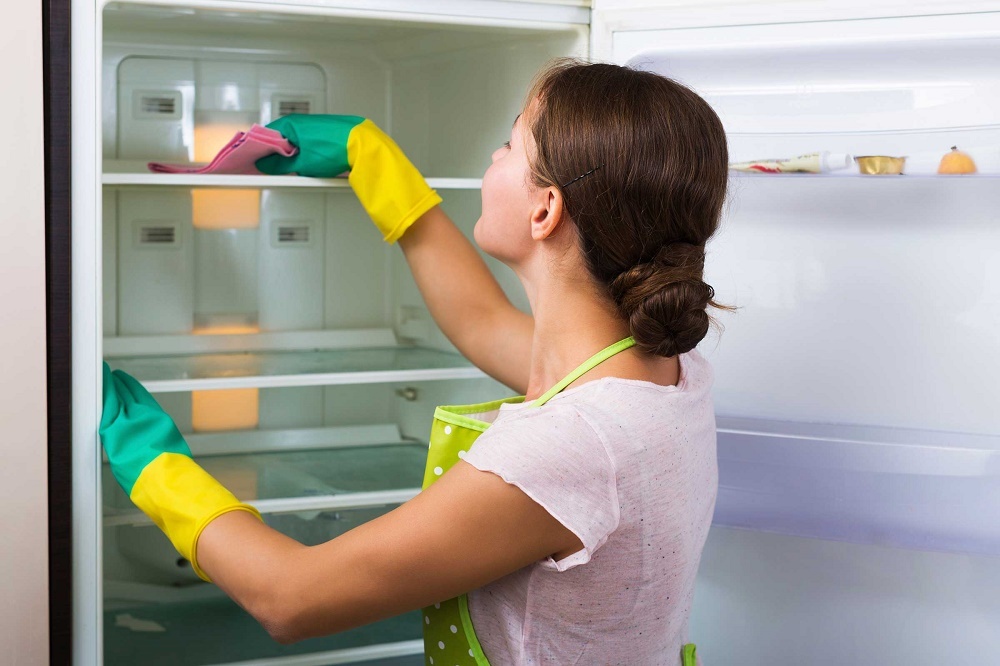 мытьё холодильника