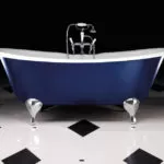 необычные ножки для ванны интерьер