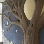 объемное настенное дерево